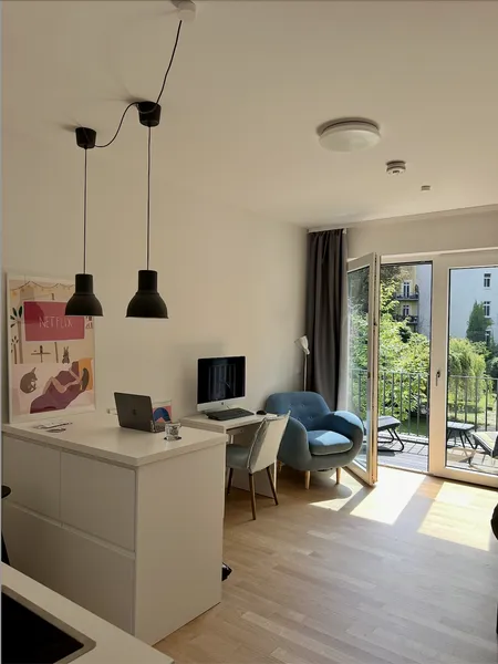 Möblierte 1-Zimmer-Wohnung zur Untervermietung in Friedrichshain — photo 1